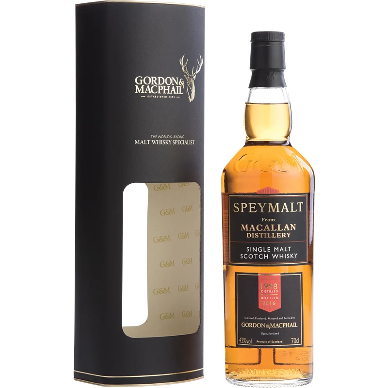 BCLIQUOR Macallan Distillery Speymalt 1998 - Gordon And Macphail