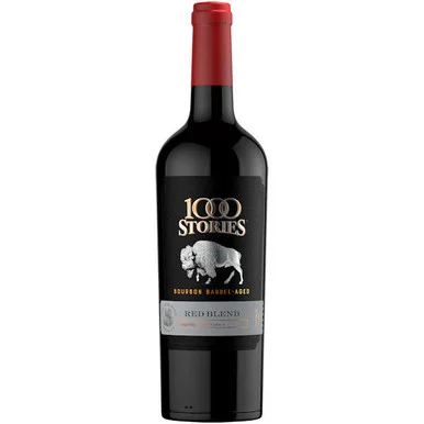 12 Bottle Case 1000 Stories Bourbon Barrel Aged California Red Blend 2019 w/ Shipping Included