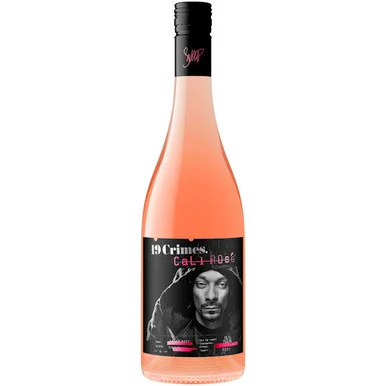 12 Bottle Case 19 Crimes Snoop Dogg Cali Rose 2020 w/ Shipping Included