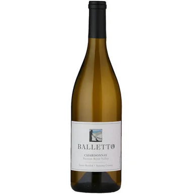 12 Bottle Case Balletto Russian River Chardonnay 2019 w/ Shipping Included
