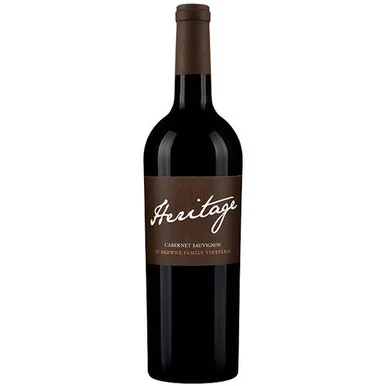 12 Bottle Case Browne Family Vineyards Heritage Columbia Valley Cabernet Washington 2023 w/ Shipping Included