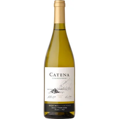 12 Bottle Case Catena High Mountain Vines Mendoza Chardonnay 2022 Rated 93JS (Argentina) w/ Shipping Included