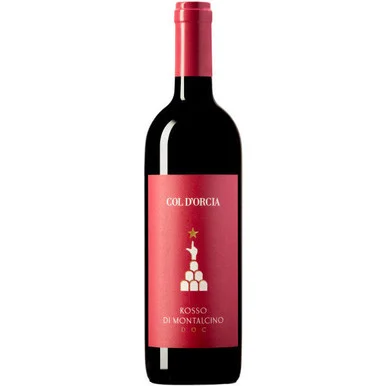 12 Bottle Case Col d'Orcia Rosso di Montalcino DOC 2022 Rated 91WE w/ Shipping Included