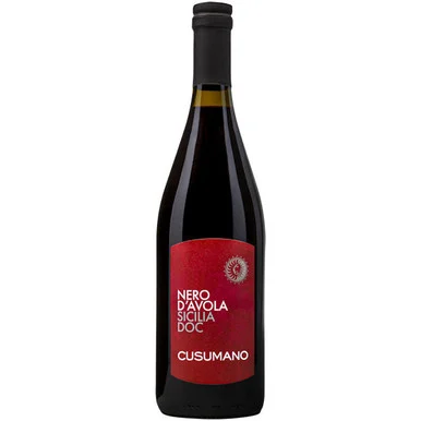 12 Bottle Case Cusumano Nero d'Avola Sicily DOC 2023 w/ Shipping Included