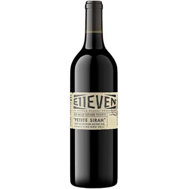 12 Bottle Case E11even Estate Rock Hollow Vineyard Los Olivos District Petite Sirah 2021 Rated 91WE w/ Shipping Included