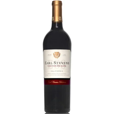 12 Bottle Case Earl Stevens California Function Red Blend E40 w/ Shipping Included