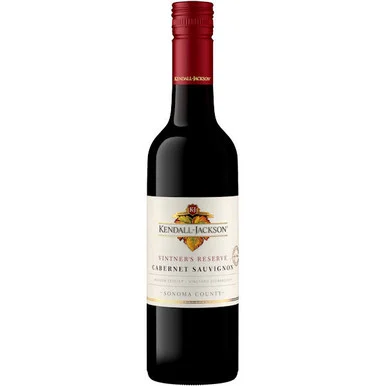 12 Bottle Case Kendall Jackson Vintner's Reserve Sonoma Cabernet 2023 375ml Half Bottle w/ Shipping Included