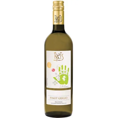 12 Bottle Case KRIS Pinot Grigio delle Venezie IGT 2023 (Italy) w/ Shipping Included