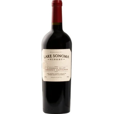 12 Bottle Case Lake Sonoma Alexander Cabernet 2023 w/ Shipping Included