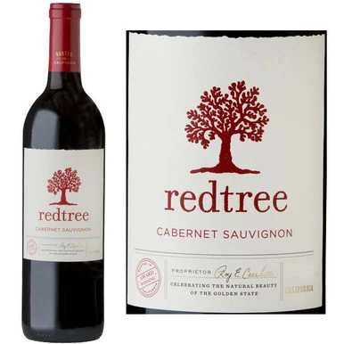 12 Bottle Case Redtree California Cabernet 2021 w/ Shipping Included