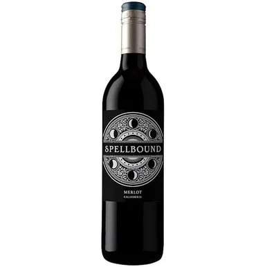 12 Bottle Case Spellbound California Merlot 2022 w/ Shipping Included