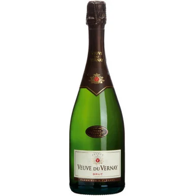 12 Bottle Case Veuve du Vernay Brut Sparkling Wine NV w/ Shipping Included