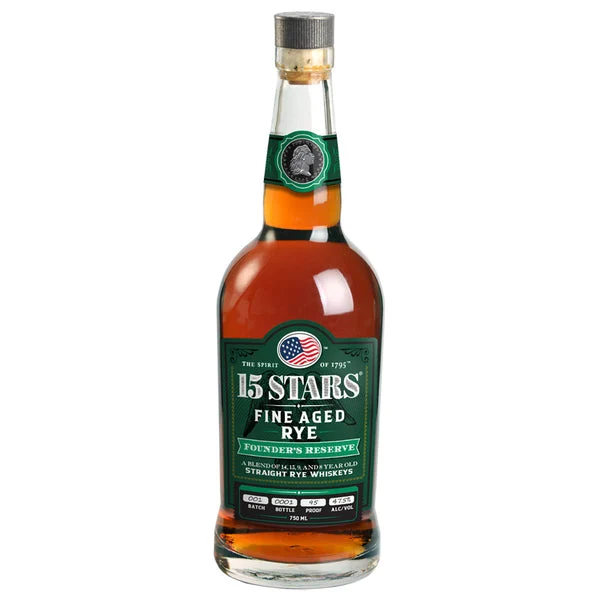 15 Stars Founder's Reserve Fine Aged Rye
