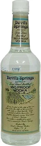 Devil’s Springs 151Pf Vodka