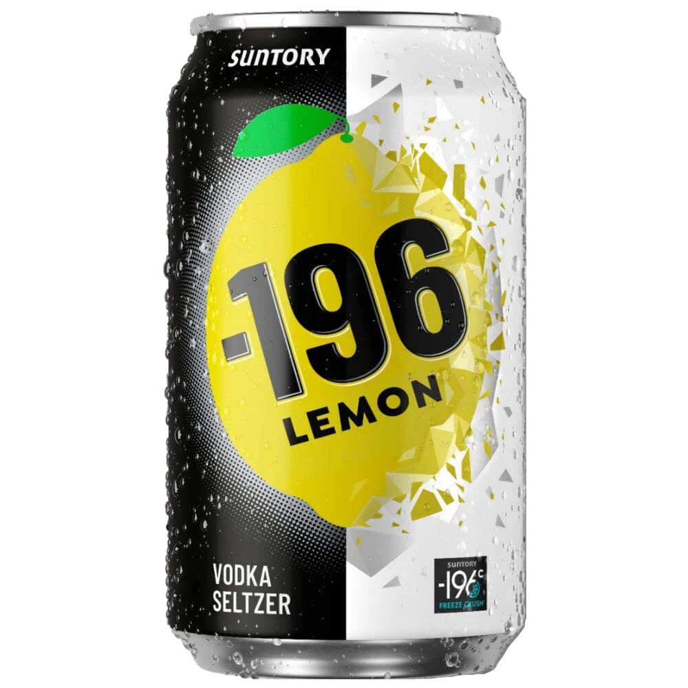 '-196 Suntory Lemon Vodka Seltzer 4PK