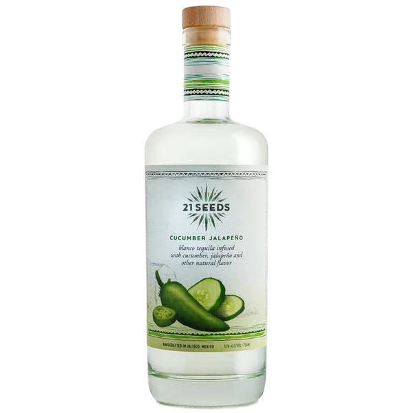 21 Seeds Cucumber Jalapeno Blanco Tequila