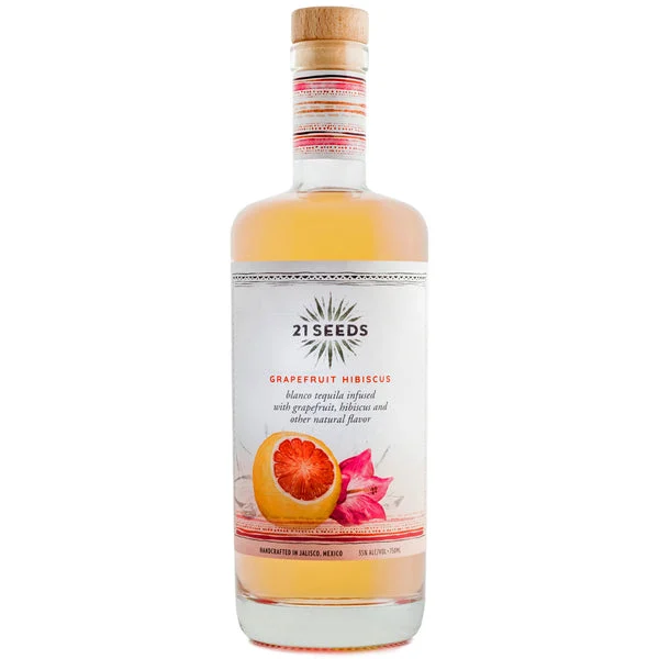 21 Seeds Grapefruit Hibiscus Blanco Tequila