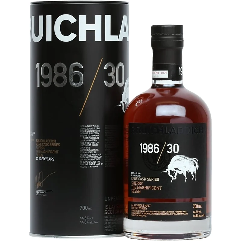 BCLIQUOR Bruichladdich Rare Cask Series 1986 30 Y.o.