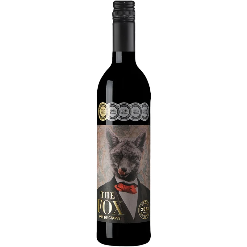 BCLIQUOR Shiraz Merlot - The Fox & The Grapes Organic