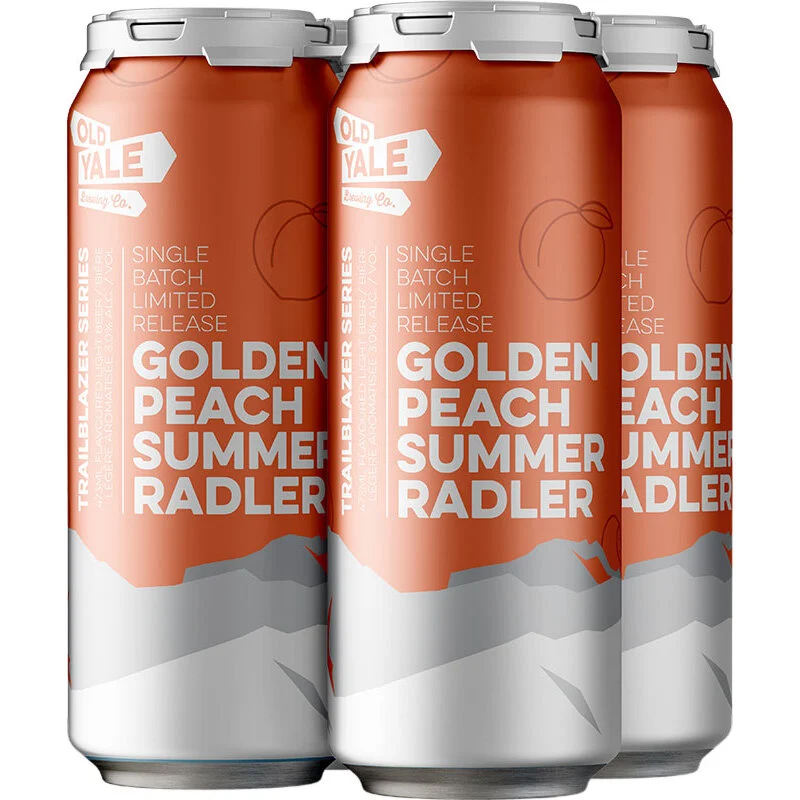 BCLIQUOR Old Yale Brewing - Golden Peach Summer Radler Tall Can