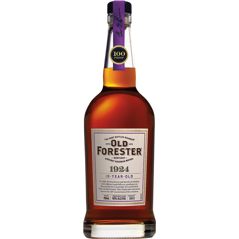 BCLIQUOR Old Forester - 1924 10 Yo