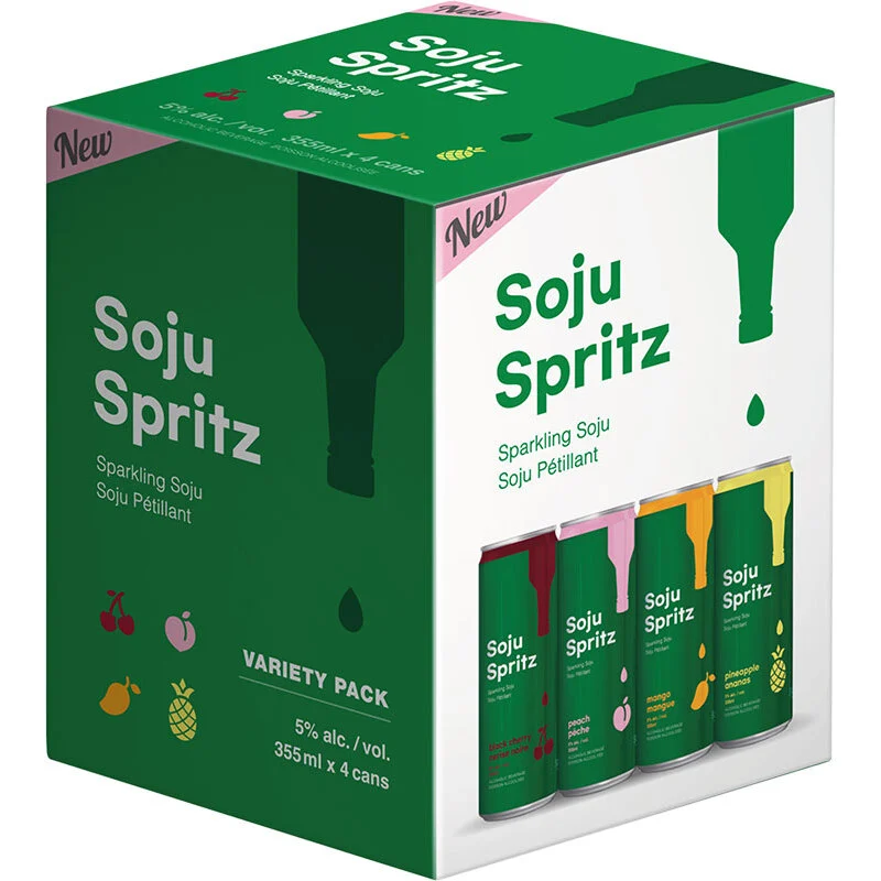BCLIQUOR Soju Spritz - Variety Mixer Can