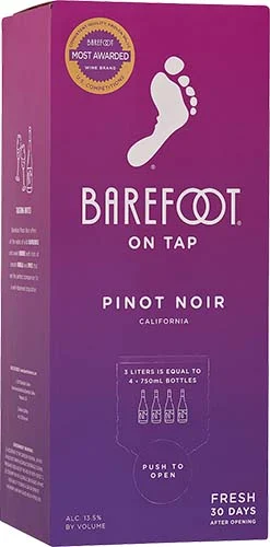 Barefoot On Tap Pinot Noir