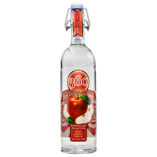 360 Red Delicious Apple Flavored Vodka