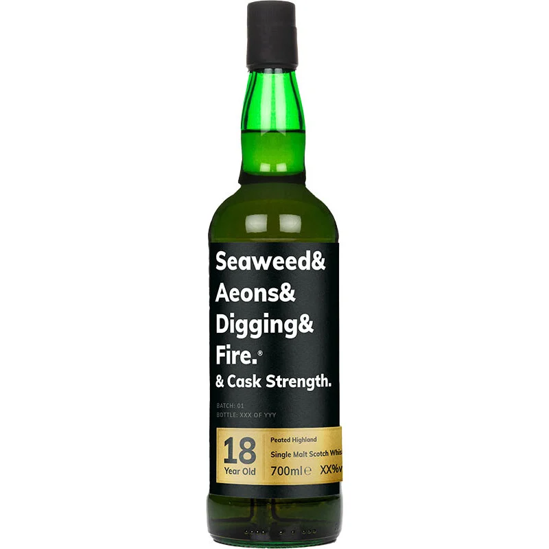 BCLIQUOR Seaweed And Aeons And Digging And Fire And Cask Strength 18y
