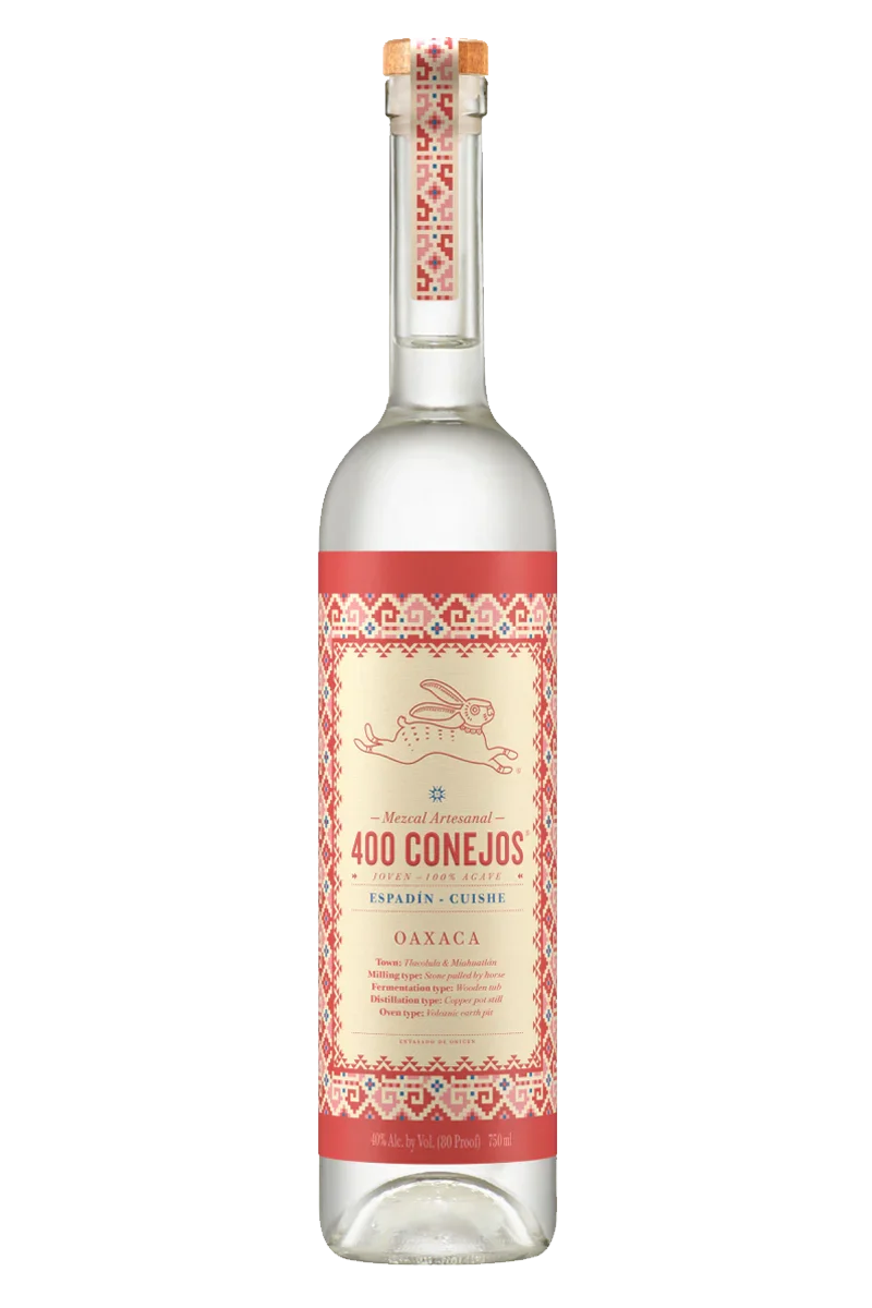 400 Conejos Mezcal Cuishe Joven 750ML