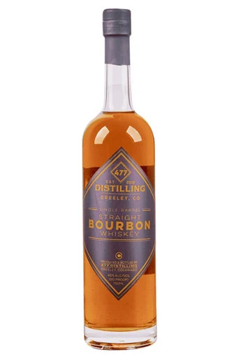 477 Distilling Straight Single Barrel Bourbon from Greeley, Colorado