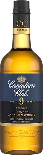 Canadian Club Reserve 9 Year Old Blended Whisky