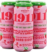 1911 Strawberry Cider 4pack
