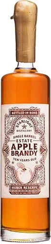 Estate Apple Brandy, Single Barrel, Bottled In Bond 10Yr