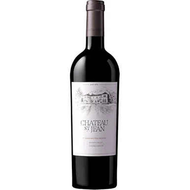 6 Bottle Case Chateau St. Jean Knights Valley Cabernet 2021 w/ Shipping Included