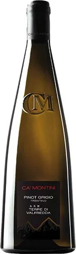 Ca’ Montini Pinot Grigio, Trentino D.O.C., 2018