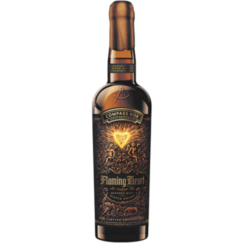 BCLIQUOR Compass Box - Flaming Heart 2018 Blended Malt Scotch Whisky