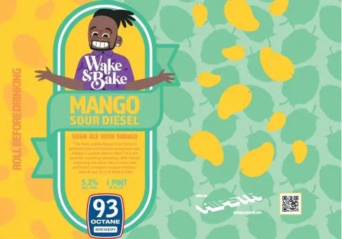 93 Octane Wake & Bake Mango Sour Diesel 4Pk
