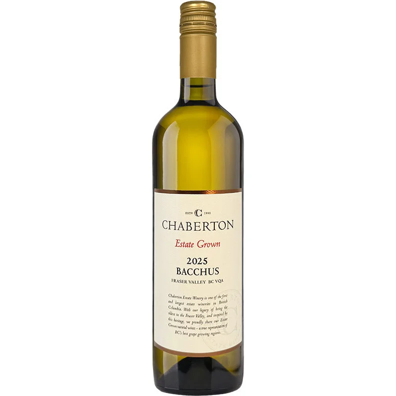 BCLIQUOR Chaberton - Bacchus Estate Grown Fraser Valley