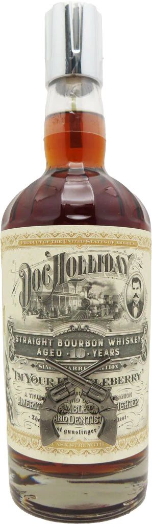 Doc Holliday 10yr Straight Bourbon Whiskey