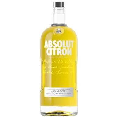 Absolut Citron Flavored Vodka 1.75L