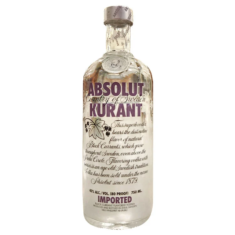 Absolut Kurant Vodka - 1 liter