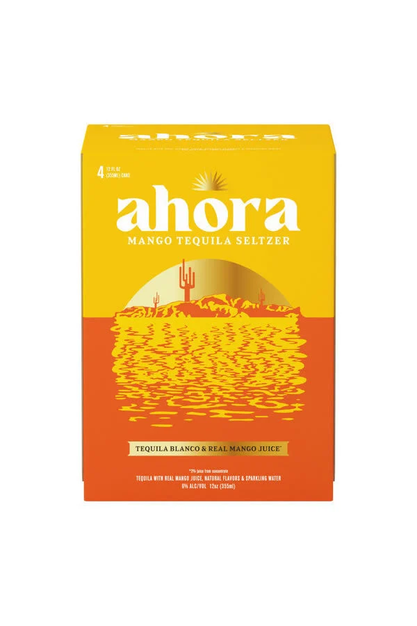 Ahora Mango Tequila Seltzer 4Pk