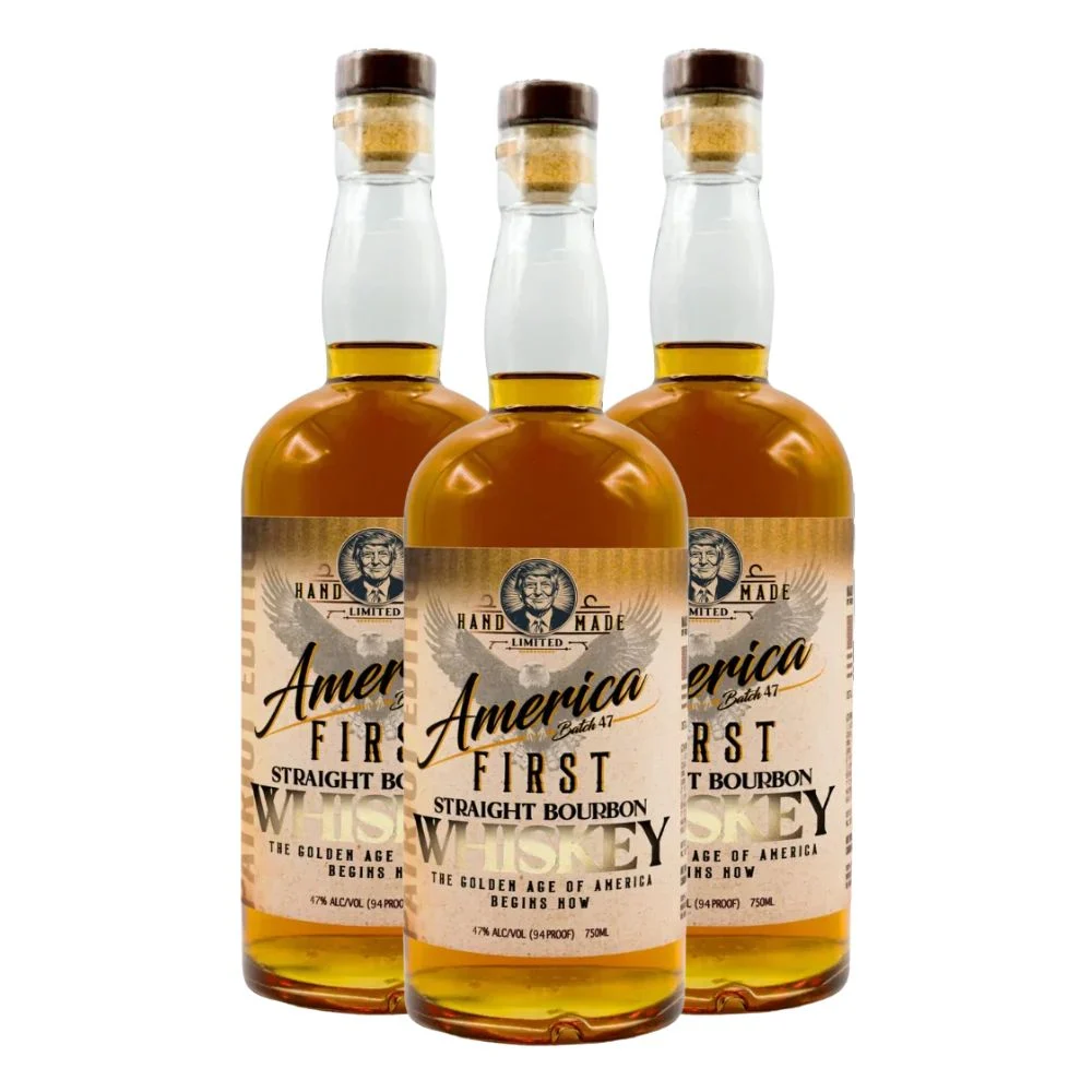 America First Bourbon Whiskey 3pk