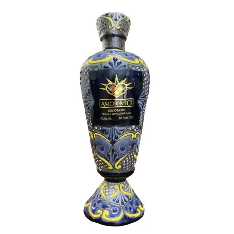 Amor Mio Reposado Tequila Ceramic - 750ml