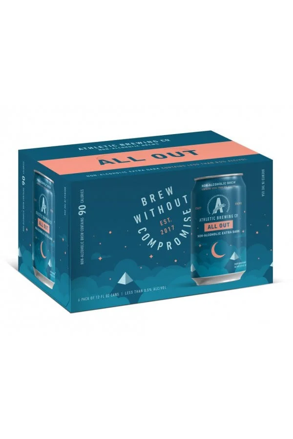 Athletic All Out Non-Alcoholic 6Pk