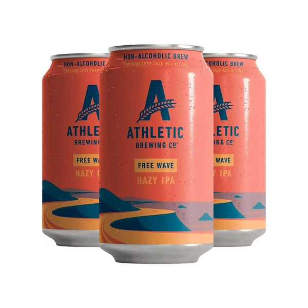 Athletic Brewing Free Wave IPA NA Beer 6pk/12oz Cans