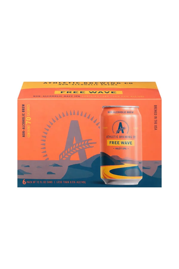 Athletic Free Wave Non-Alcoholic 6Pk