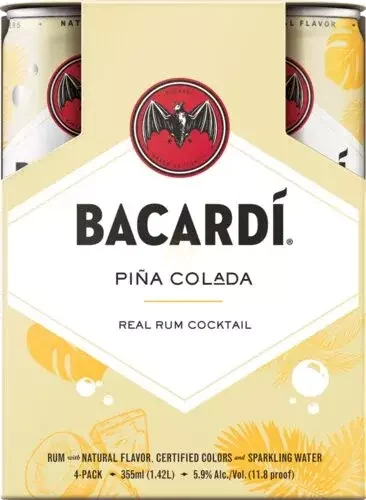 Bacardi Ready to Drink Pina Colada 4Pk