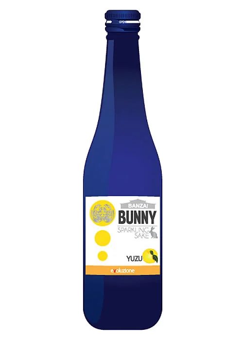 Banzai Bunny Sparkling Yuzu Sake 300ML